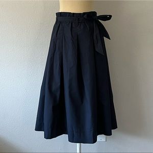 H&M navy long skirt